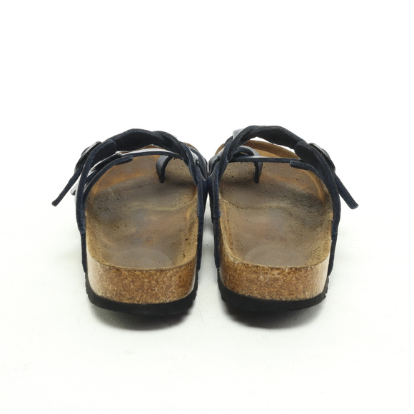 Aerothotic Viking Irenic Strappy Slide Vegan Leather Sandals Women EU 37 Blue - Picture 9 of 15